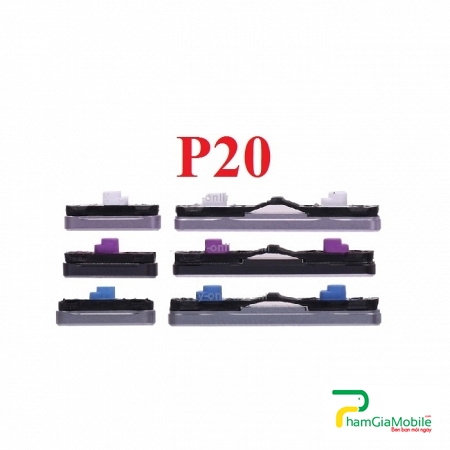 Nút Nguồn Ngoài Vỏ Huawei P20 Điều Chỉnh Âm Lượng Nhựa Bên Sườn Original Power Button + Volume Control